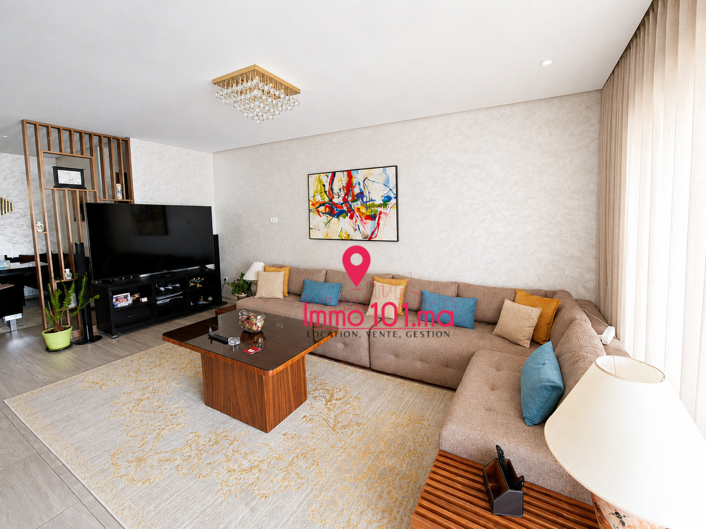 Location appartement meublé à Harhoura – Val d’Or SILAM2530